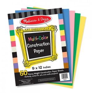 Melissa&amp;Doug - Hartie multicolora pentru proiecte de lucru manual