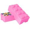 Cutie depozitare roz lego