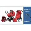 Pachet Promo Carucior 3 in 1 Book Plus 51 Black Completo SL + Suport pentru Landou GRATUIT Peg Perego