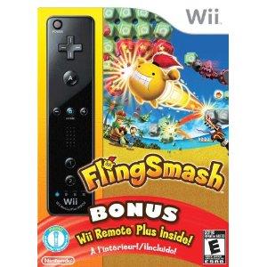 FlingSmash plus Wii Remote Plus Black Wii