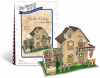 PUZZLE 3D - CASA CU GRADINA - CUBICFUN