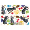 DECOFUN - STICKER PERETE RATATOUILLE