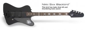 Epiphone Nikki Sixx Blackbird bass*