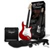 Eltoro red-guitar pack set chitara/ combo15w/ husa rosu