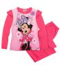 Pijama cu maneca lunga disney minnie roz