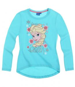 Bluza cu maneca lunga Disney Frozen albastru radiant