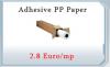 Adhesive pp paper 150 g/mp ( autocolant pp )