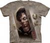 Tricou zombie at the door