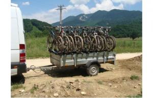 Remorca transport biciclete - cu 12 suporti individuali Thule Pr