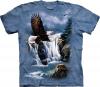 Tricou flying eagle & waterfall