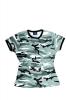 Tricou dama camuflaj urban