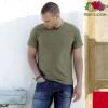 Tricou barbati slim fit fol rosu