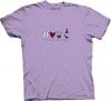 Tricou live love laugh wine