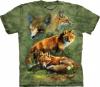 Tricou red fox collage