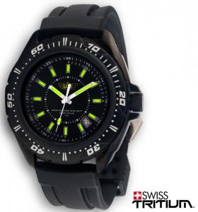 Ceas UZI Ballistic Tritium Rubber Strap