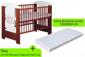 Patut KLUPS Teddy With Stars Cires + Saltea