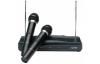 Set 2 microfoane wireless cu receiver aj-103,