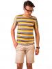 Tricou Barbatesc "High Or Free" Yellow