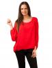 Bluza "lady in red" red