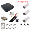 Kit complet supraveghere peyo ahd 3 camere rezolutie hd 720p si