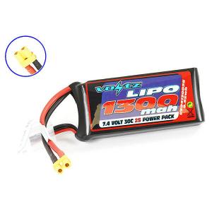 Baterie Lipo 2s 1300 mAh 30C softcase Voltz, conector XT30