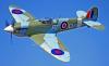 Aeromodel de vanatoare Kyosho aiRium Spitfire Mk.V VE29 - 4 canale RTF