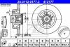 Disc frana spate opel vivaro fabricat incepand cu