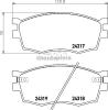 Set placute frana fata hyundai accent 3 iii fabricat