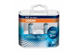 Set 2 becuri Osram H7 Cool Blue Intense 12V 55W