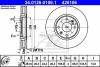 Disc frana fata Peugeot 406 fabricat in perioada 10.1995 - 01.2005 ATE