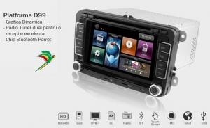 Navigatie Skoda Roomster , Dynavin DVN-VW-AND Android Dvd Auto Multimedia Gps Bluetooth Skoda Seat VW - NSR66810