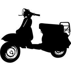 Stickere auto Vespa