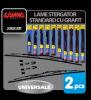 Lame stergator cu grafit standard - 48 cm (19") - 2