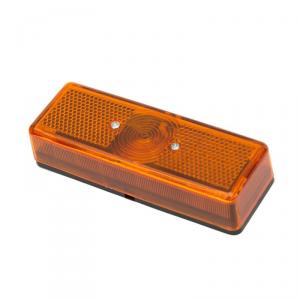 Lampa gabarit dreptunghiulara portocalie - motorvip - LGD76546