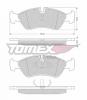 Set placute frana fata Daewoo - Cielo , Espero Opel - Astra F , Kadett E , Omega A , Vectra A , Vectra B - SPF65816