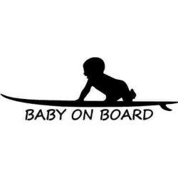 Stickere auto Baby on board pe placa