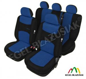 Set huse scaune auto SportLine Albastru pentru Nissan Note - SHSA2077