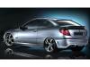 Bara spate tuning mercedes c-class w203 coupe spoiler