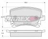 Placute frana set vw - caddy 3 04- vw - eos - pfs65735