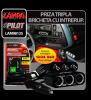 Priza tripla bricheta cu intrerupatoare 12/24v - ptb3580