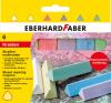 Creta asfalt 6 culori triunghiulare Eberhard Faber