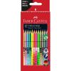 Creioane colorate 12 culori speciale grip