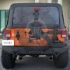 Bara Spate XHD cu Suport Roata de Rezerva NEAGRA Add-On pt. 07-15 Jeep Wrangler & Wrangler Unlimited JK