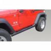 Praguri Rugged Ridge Side Step Bars OVAL 4.25 inch pt. 07-14 Jeep Wrangler JK 2 Door