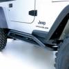 Praguri RockCrawling Heavy Duty Rugged Ridge RRC Side Rocker Guards pt. 87-06 Jeep Wrangler YJ & TJ