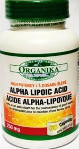 Acid Alpha Lipoic 250mg *60cps