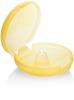 Medela contact *2 tetine silicon protectie mamelor + cutie, marimea l