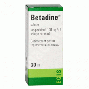 Betadine 10% Solutie - 30 ml