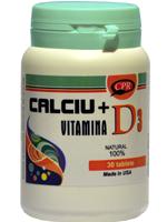 Calciu + Vitamina D3 *30tbl