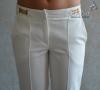 Pantaloni albi skinny (marime: 42)